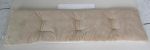 Fensterbank Auflage ca. 25 x 100 cm mit Klettpunkten Mikrofaser honig